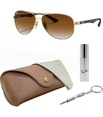 Amazon.com: Ray-Ban RB3549 Pilot Shape Sunglasses with Official